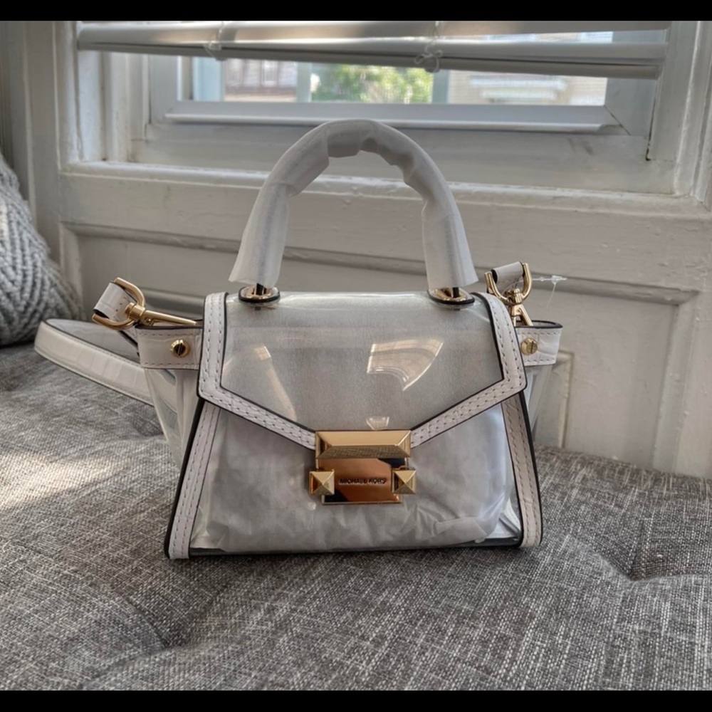 Michael Kors Mini Clear Whitney Purse